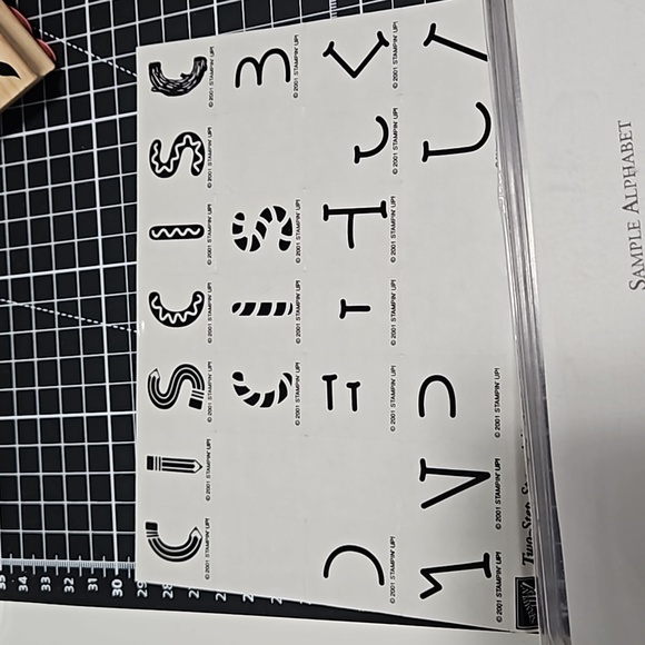 AlphaBuilders Unique stampin up set - Picture 4 of 4